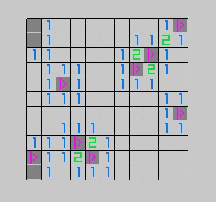 Minesweep-Snake: The Mine-sweeping Snake minigame