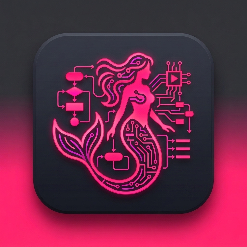 Mermaid Browser Logo