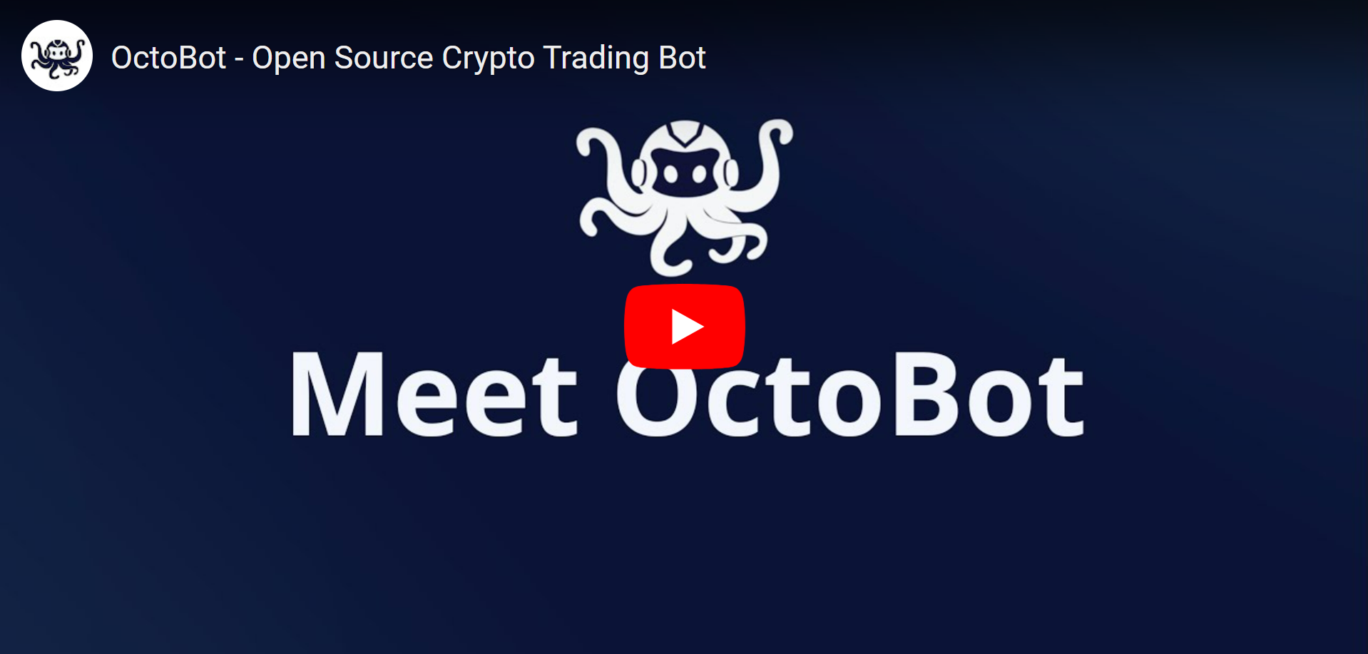 OctoBot - Open Source Crypto Trading Bot Video