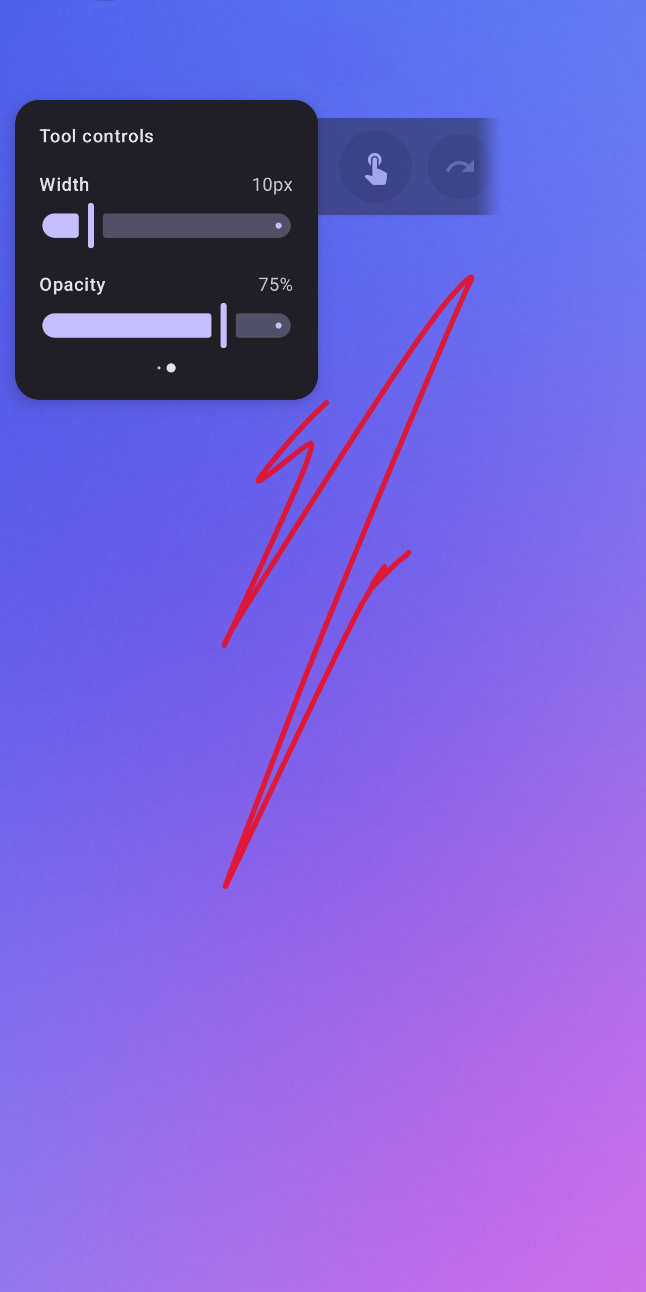 Screenshot 3 of DrawAnywhere — opens full size
