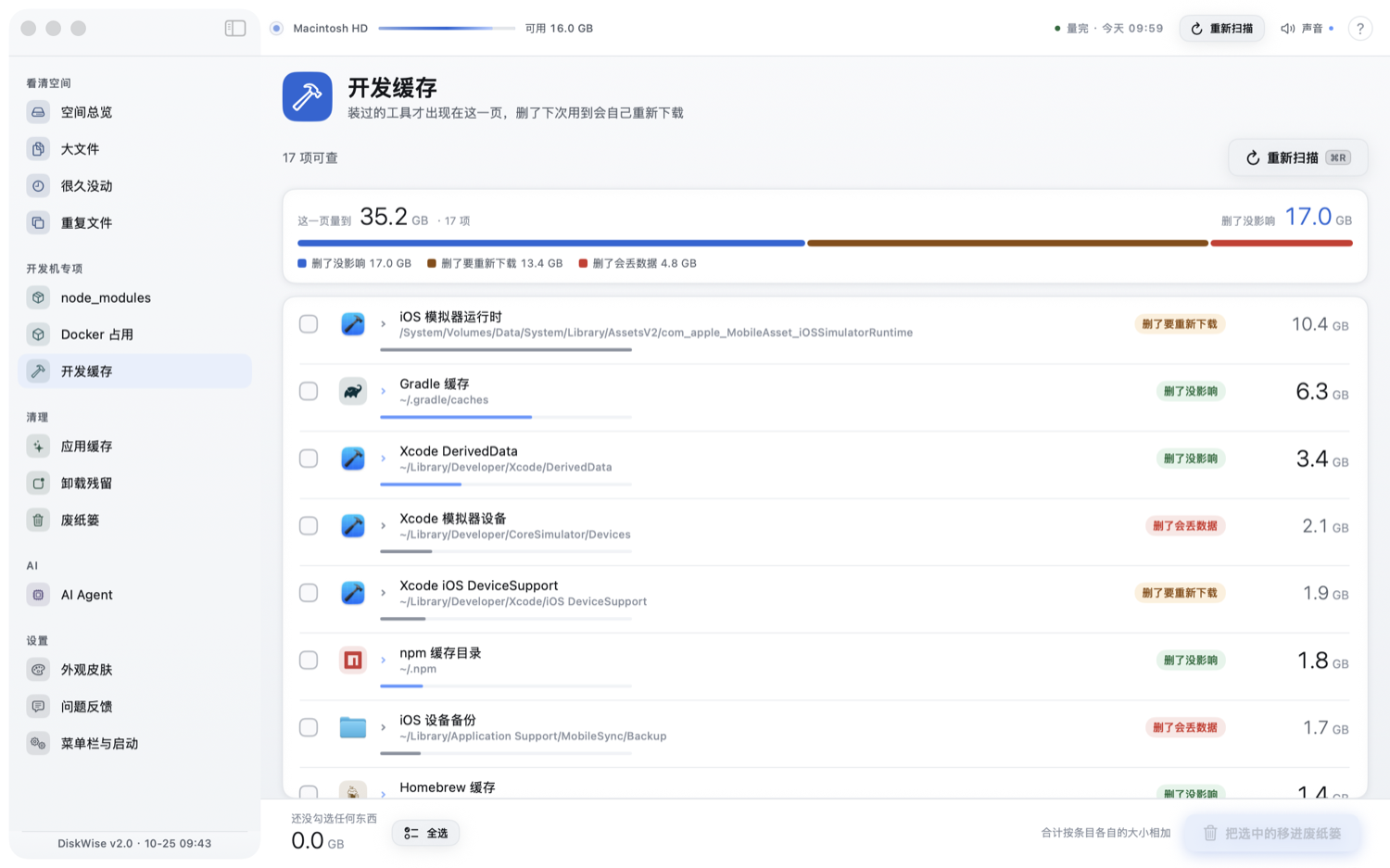 Dev Caches in Simplified Chinese