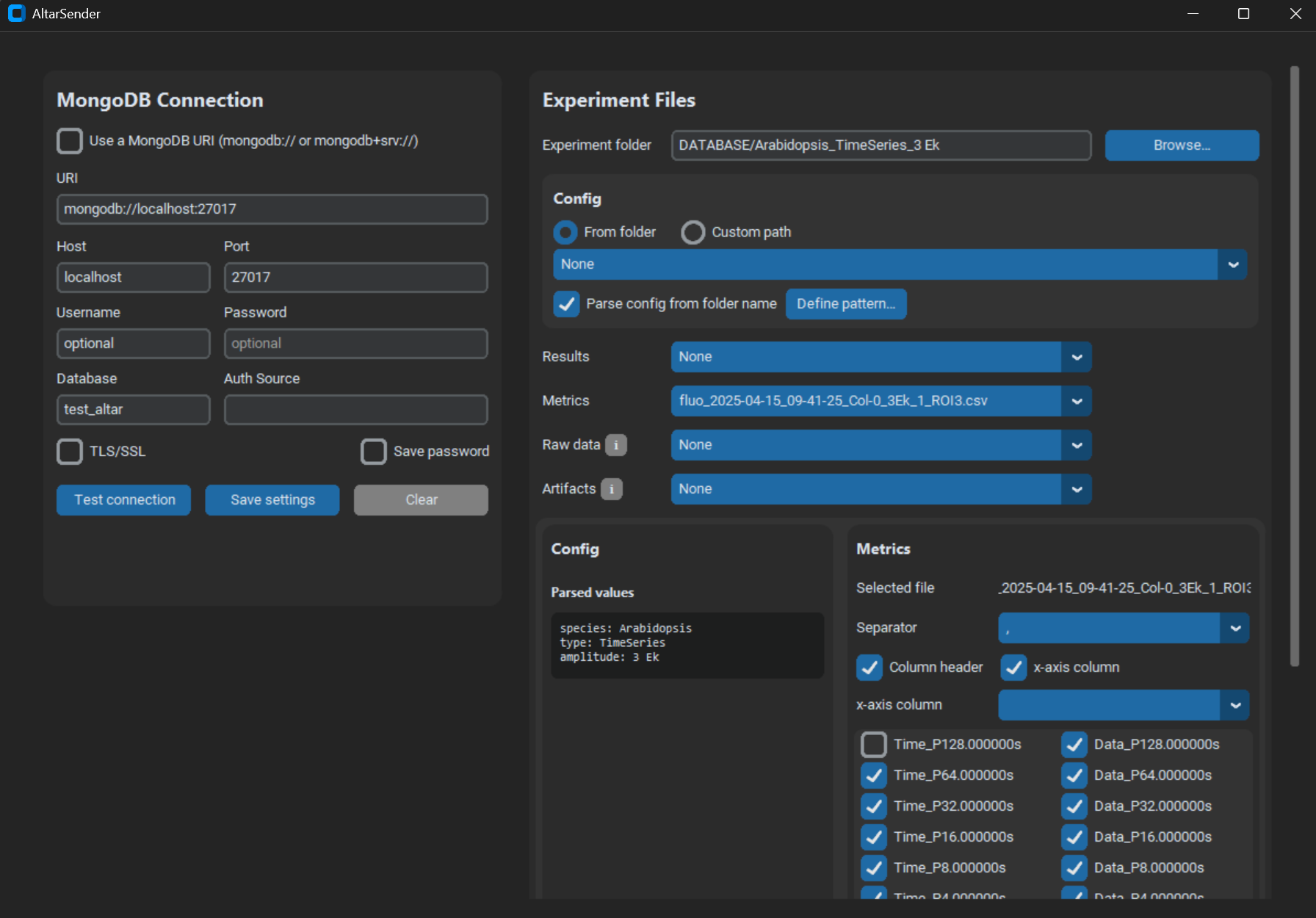 AltarSender — app screenshot