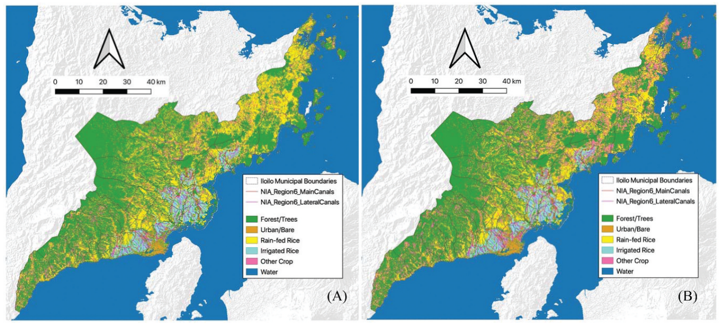 Map of Rice Areas in Iloilo