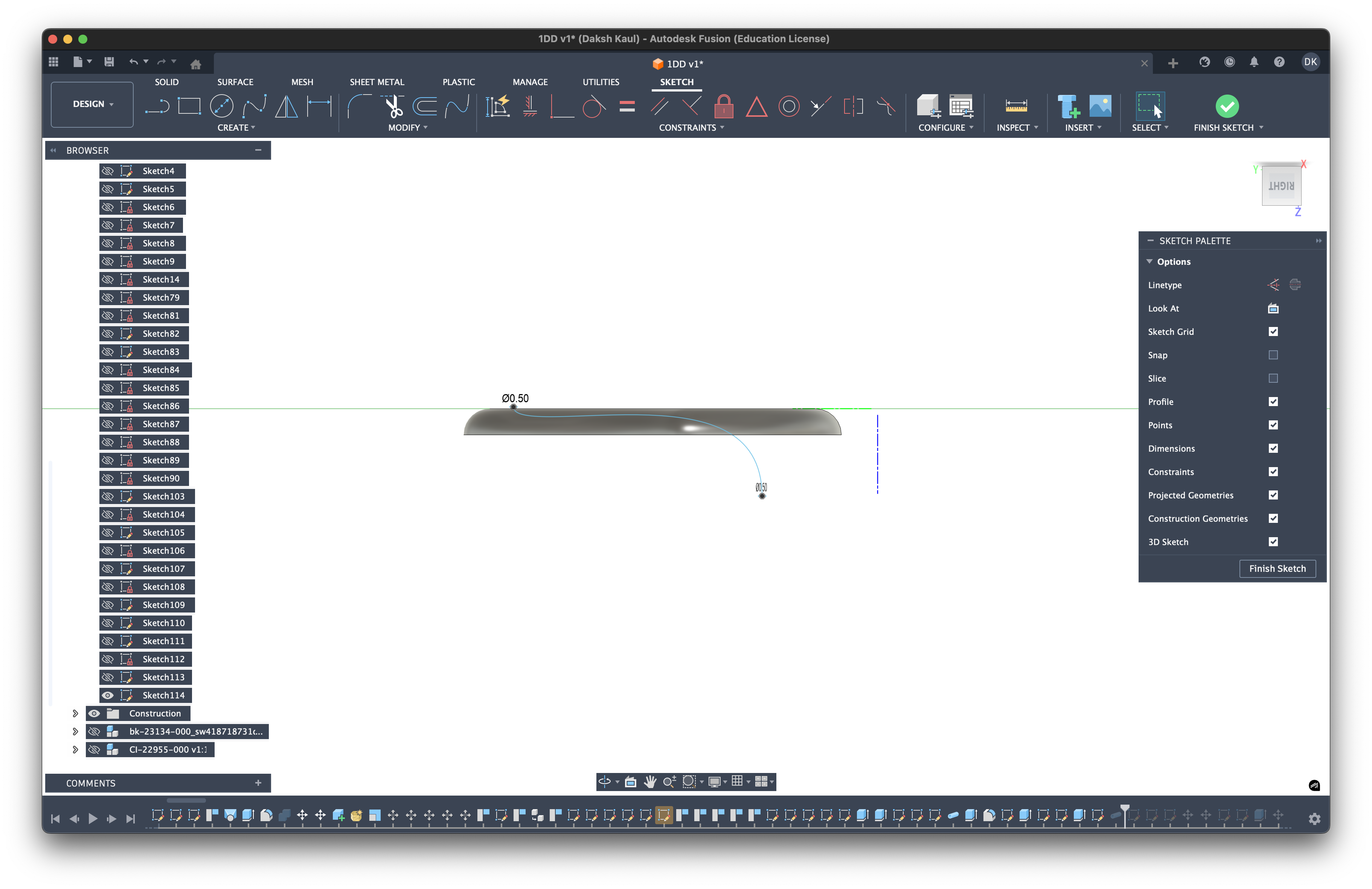 Shell Cap Venting Sketch