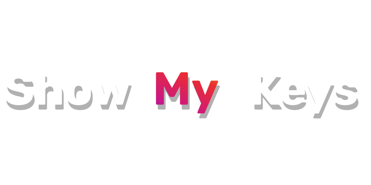 ShowMyKeys Logo