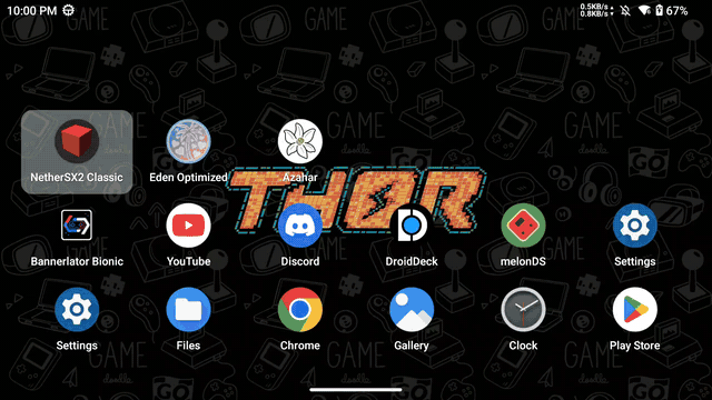 Tapping DroidDeck on the Android home screen and landing in Steam Big Picture