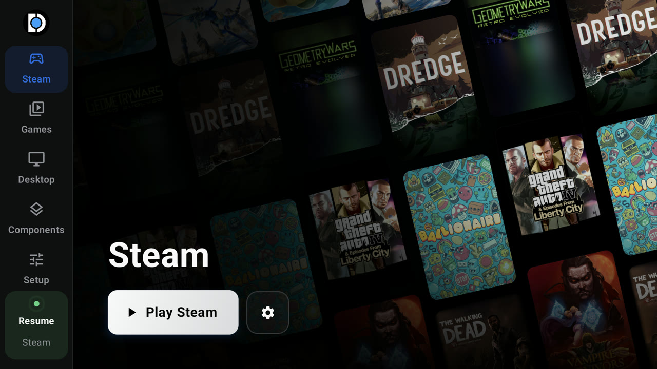 Steam tab with the capsule wall