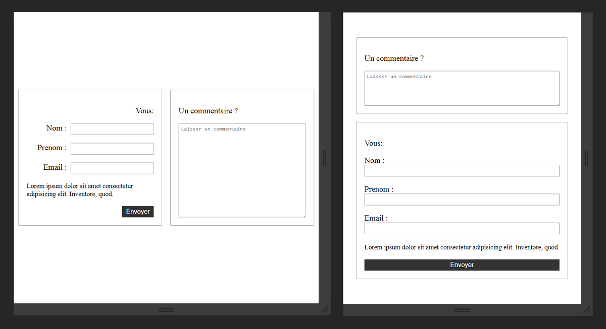 GitHub - Drozerah/responsive-form-flexbox: Simple responsive form using  Flexbox