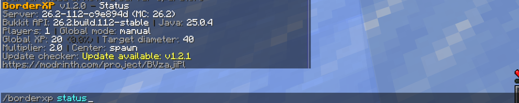 Status command