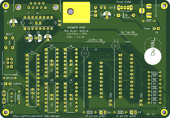 DuPal DIP, from the project README