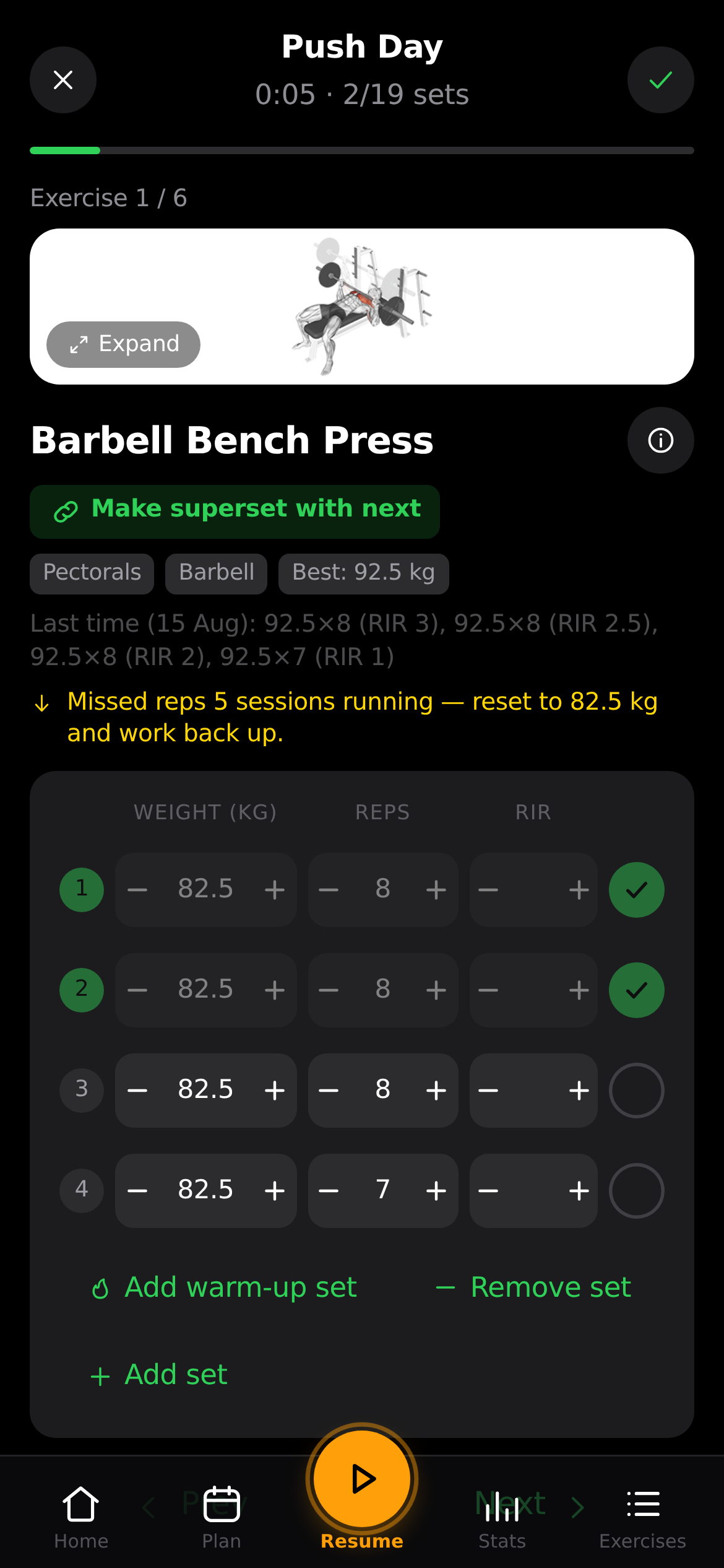 Workout