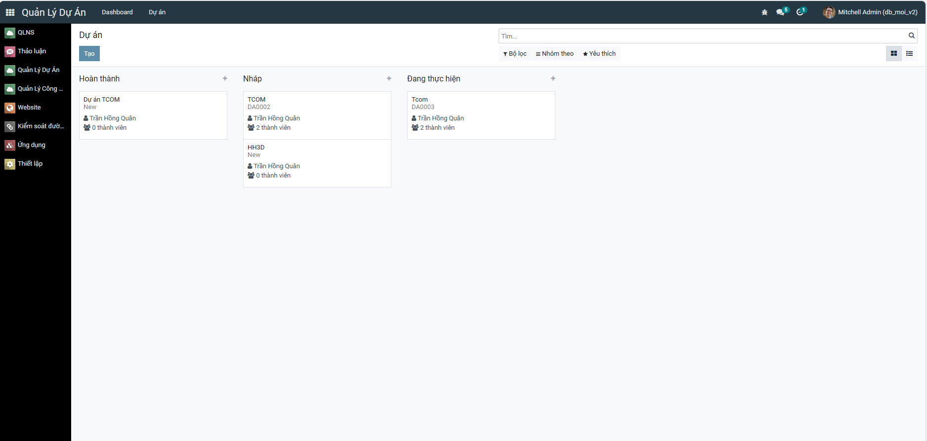 Kanban Dự án