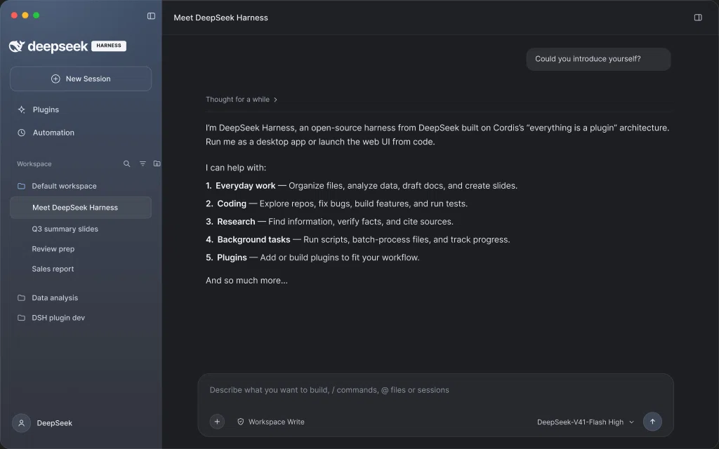 Actual screenshot returned by official desktop MCP through DSH