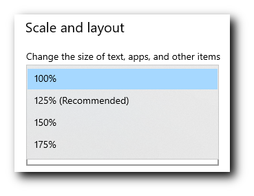 Windows Fix Scaling