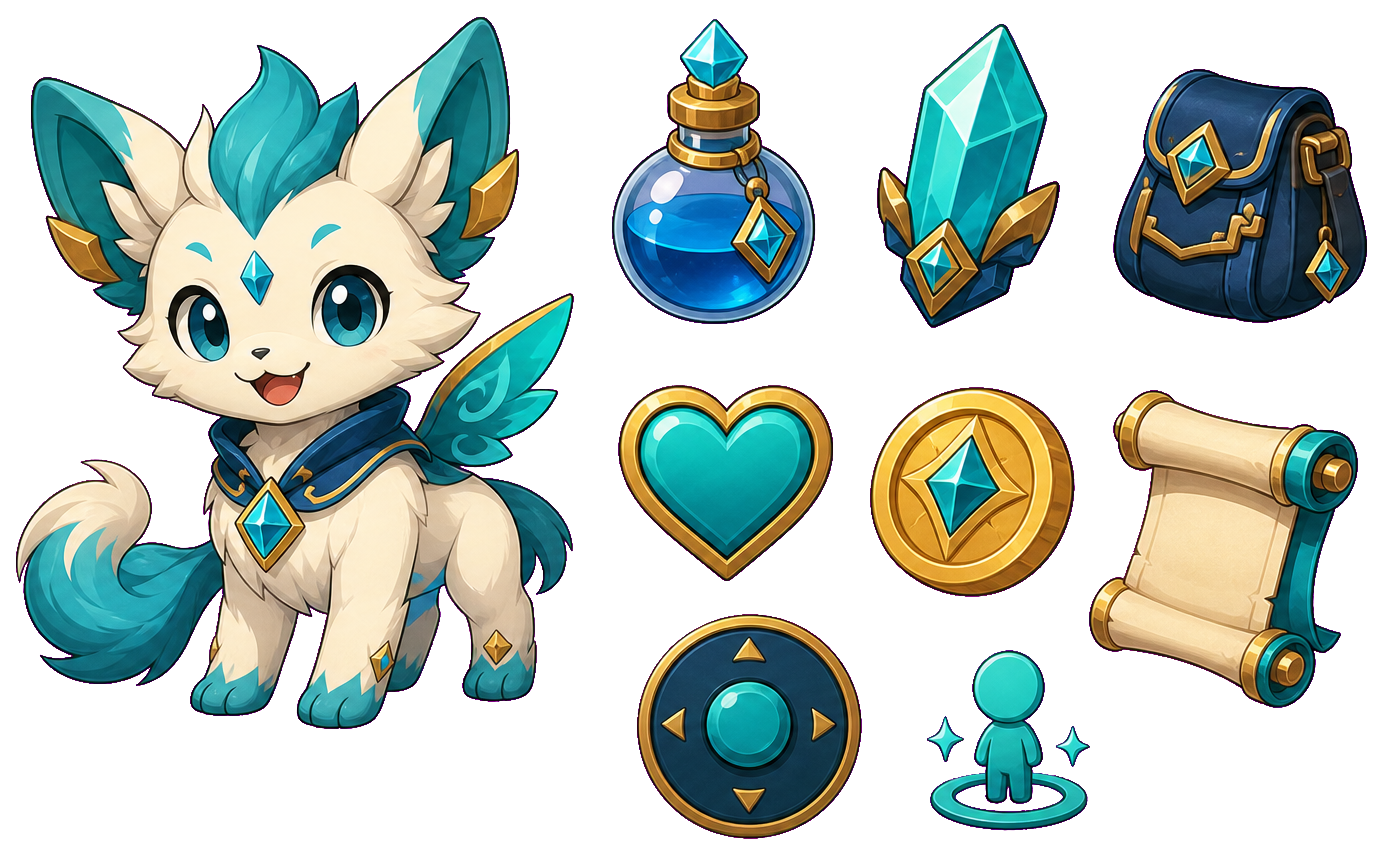 game UI assets