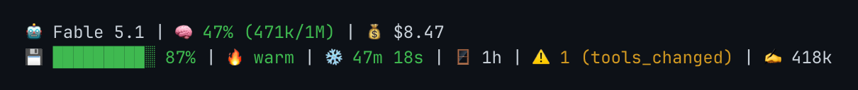 cache preset