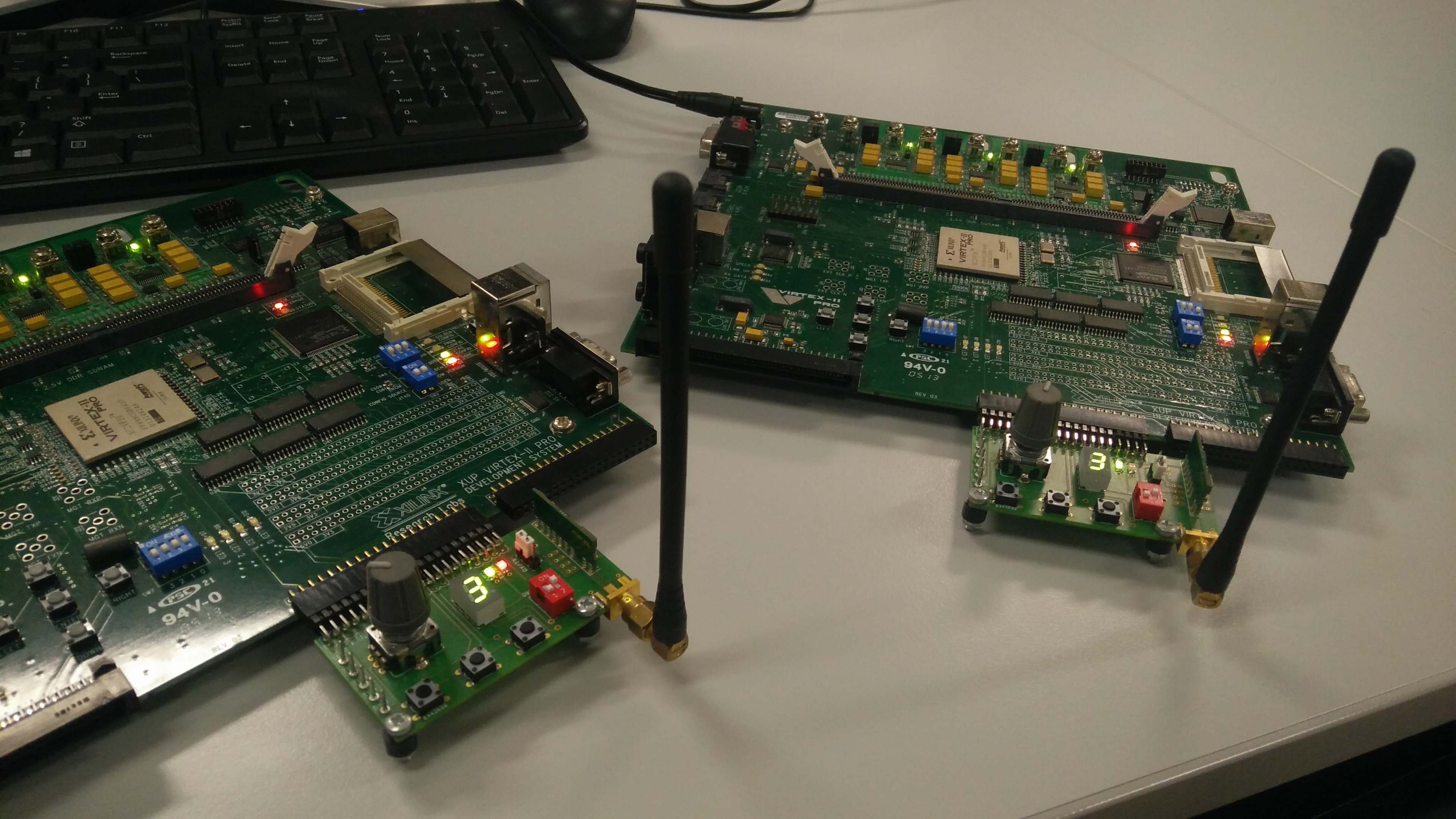 2 Virtex II Pro FPGA as a DSSS Wireless Transmit-Receive System