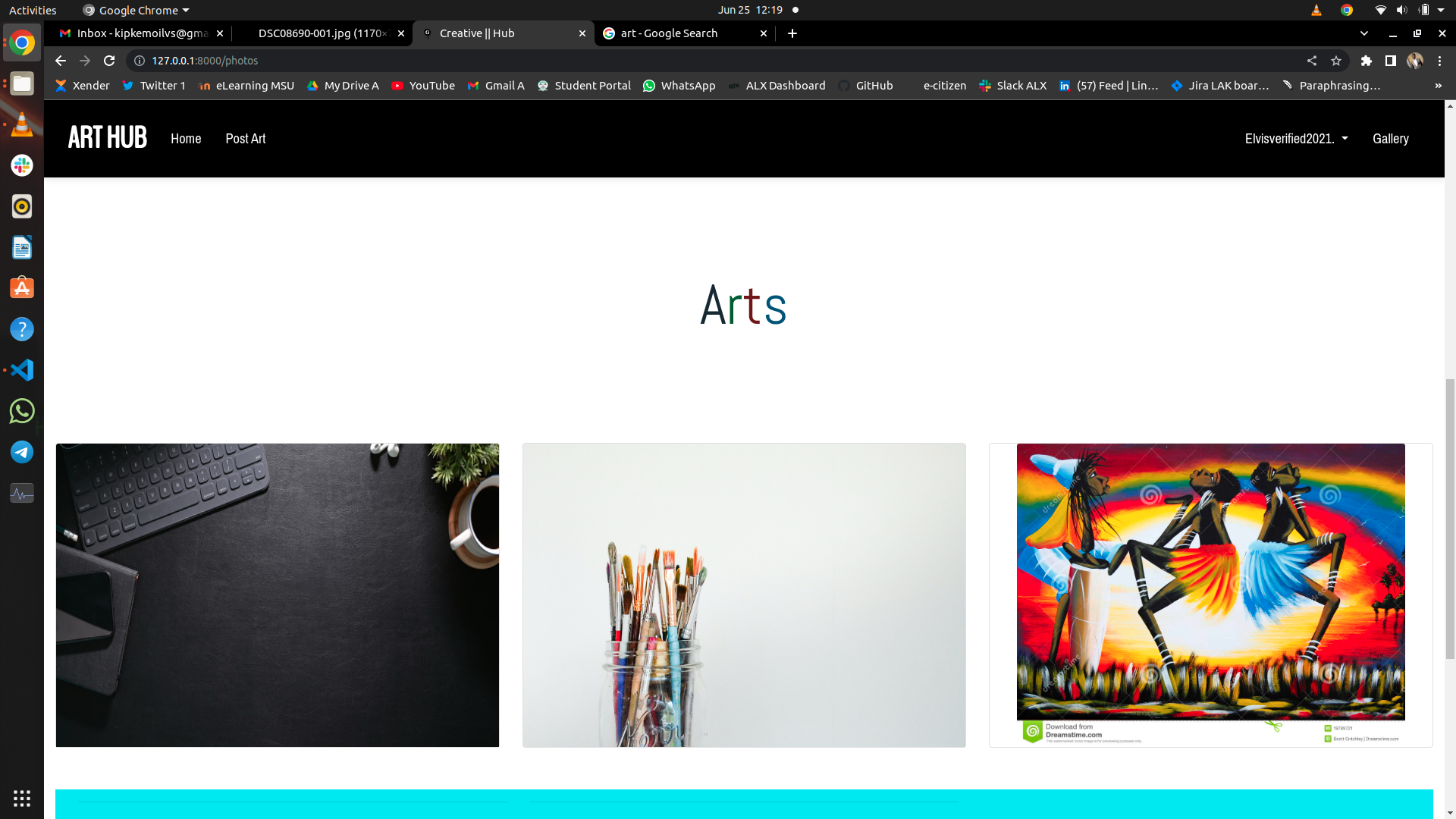 GitHub - DynastyElvis/Art-Hub: a website where artists may upload their ...