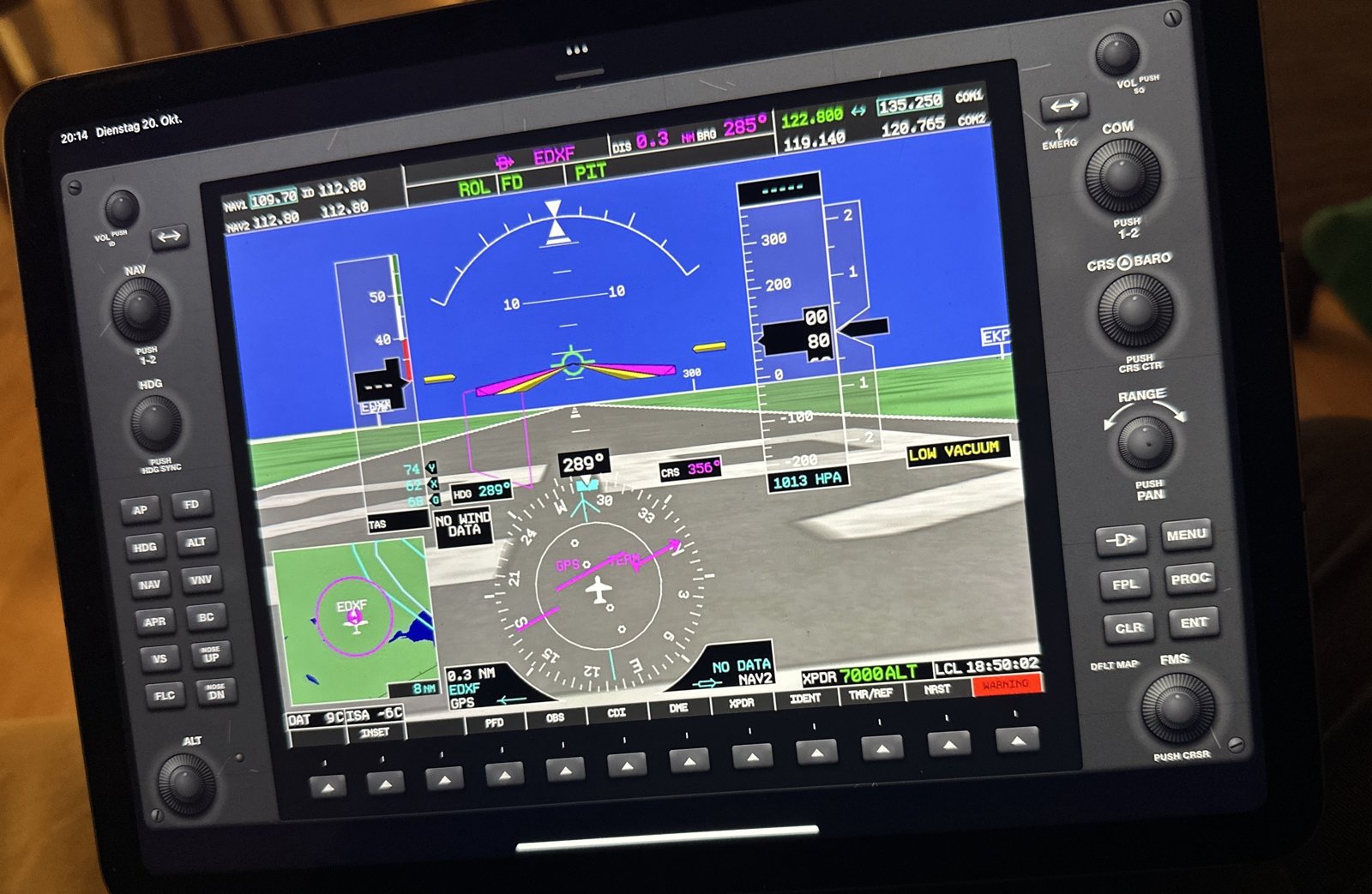 XPGlassPad – your Tablet/Smartphone as a G1000 / GNS 530 / GNS 430 ...