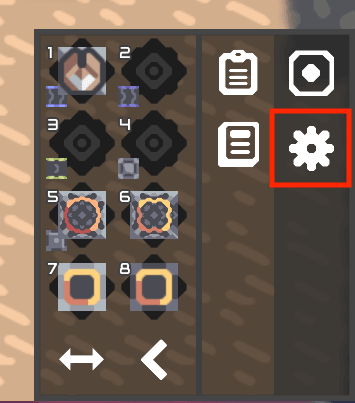 Info Display Quick Config Entry