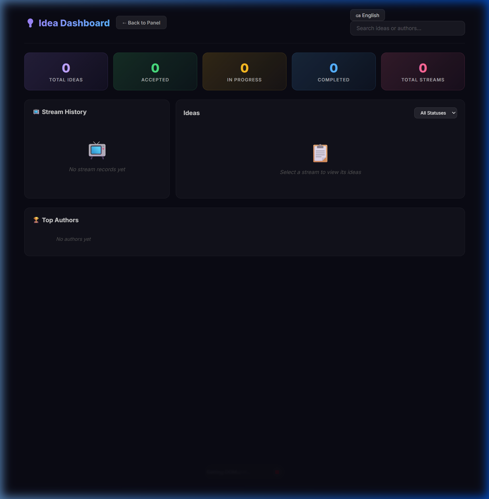 Dashboard