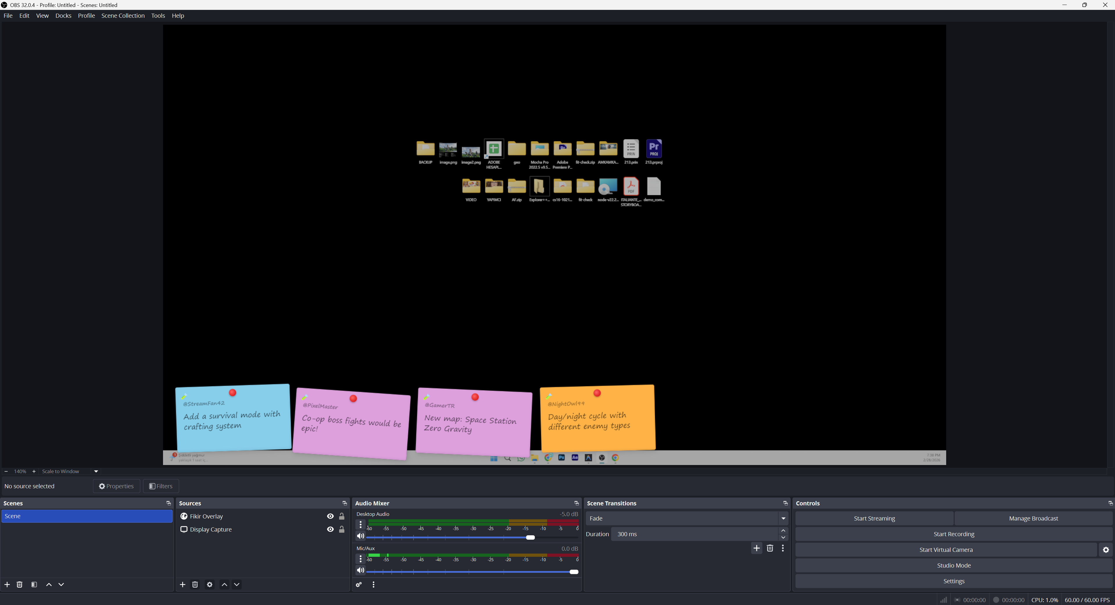 Overlay Post-its