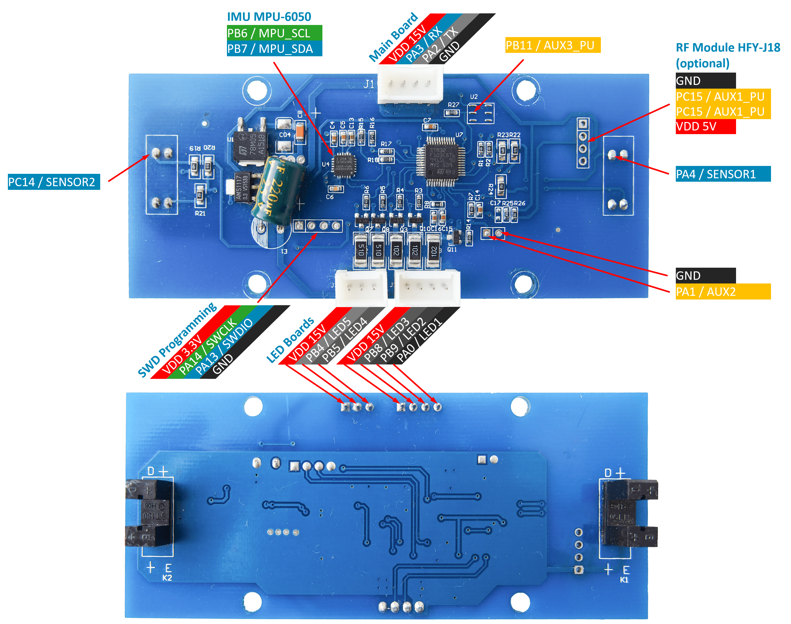 Hoverboard Firmware Hack Bluetooth