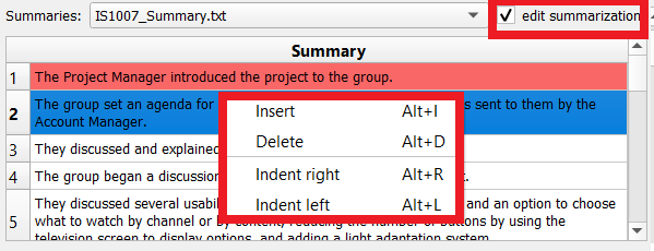 Edit summary