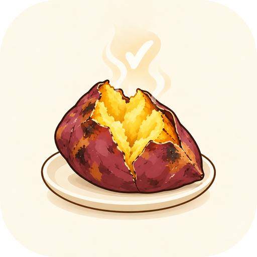 poteto-kit: a roasted sweet potato