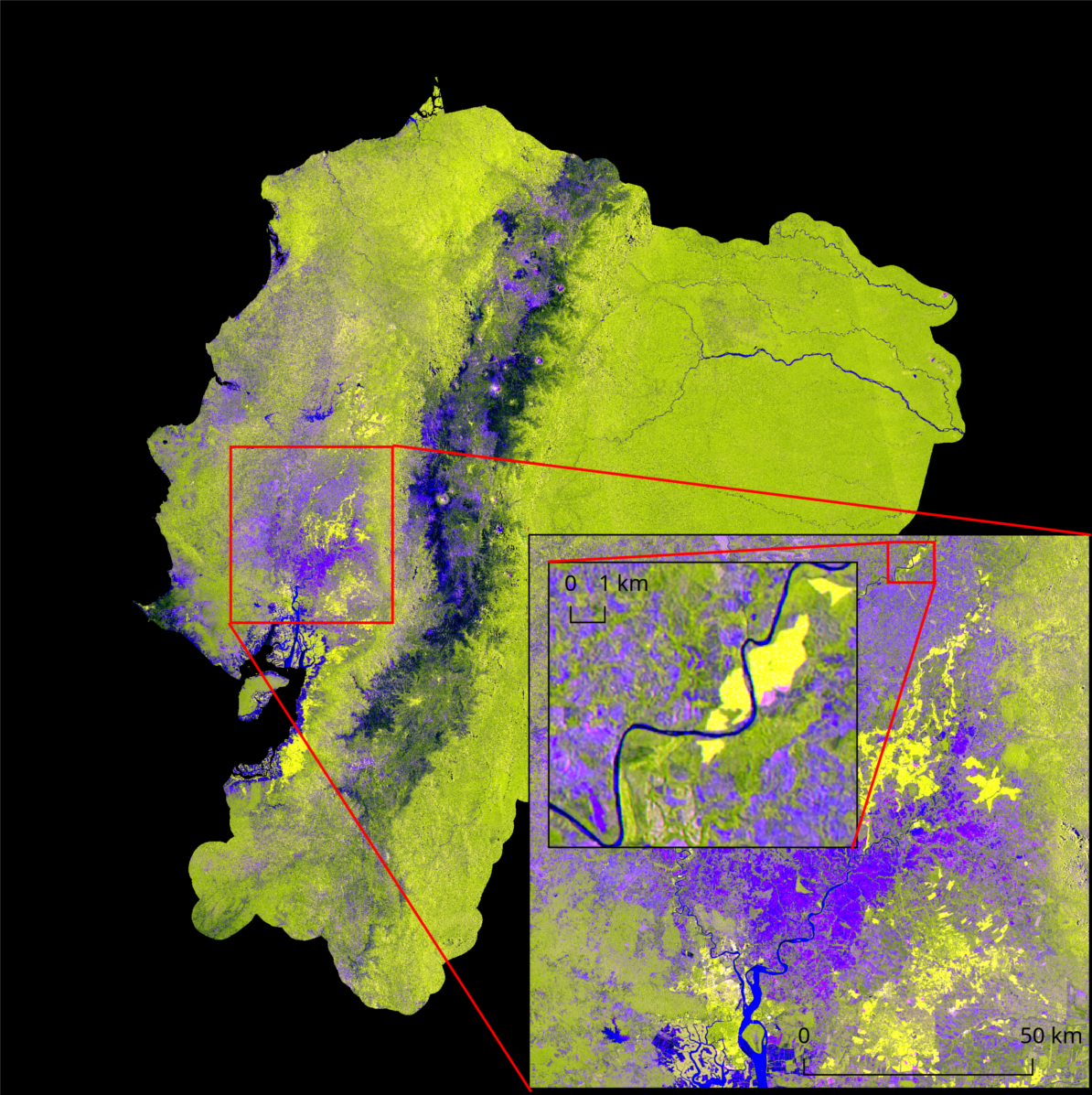 Ecuador VV-polarised Timescan Composite