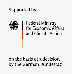Logo of funding by Federal Ministry of Economic Affairs and Climate Action