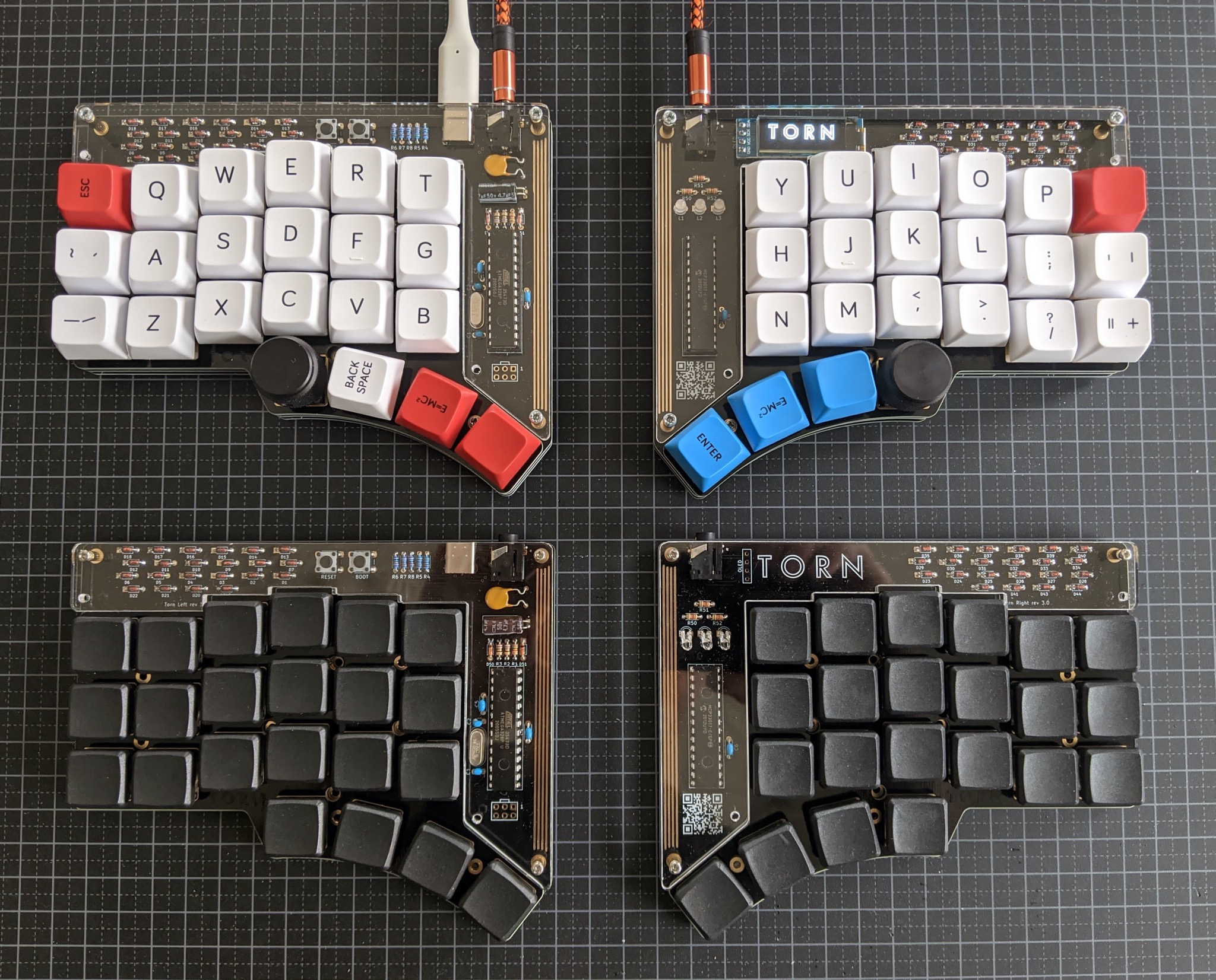 Torn Keyboard - Right, from the project README