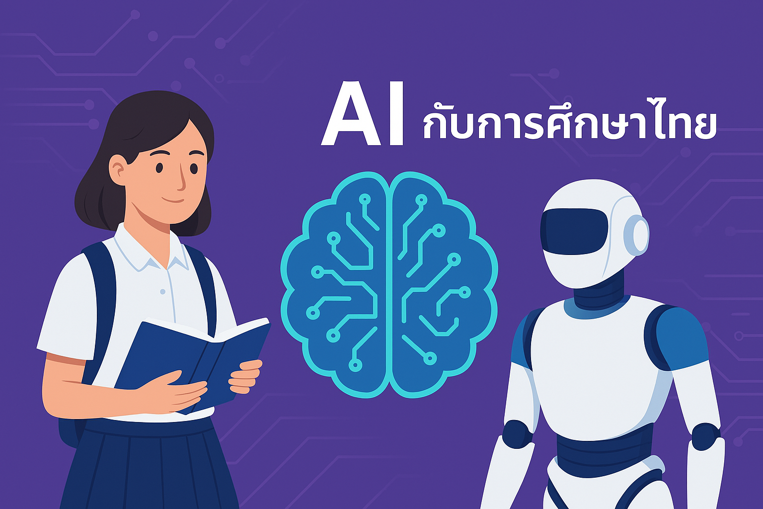 AI กับการศึกษาไทย เทคโนโลยีช่วยพัฒนาการเรียนการสอน BMG Softtech