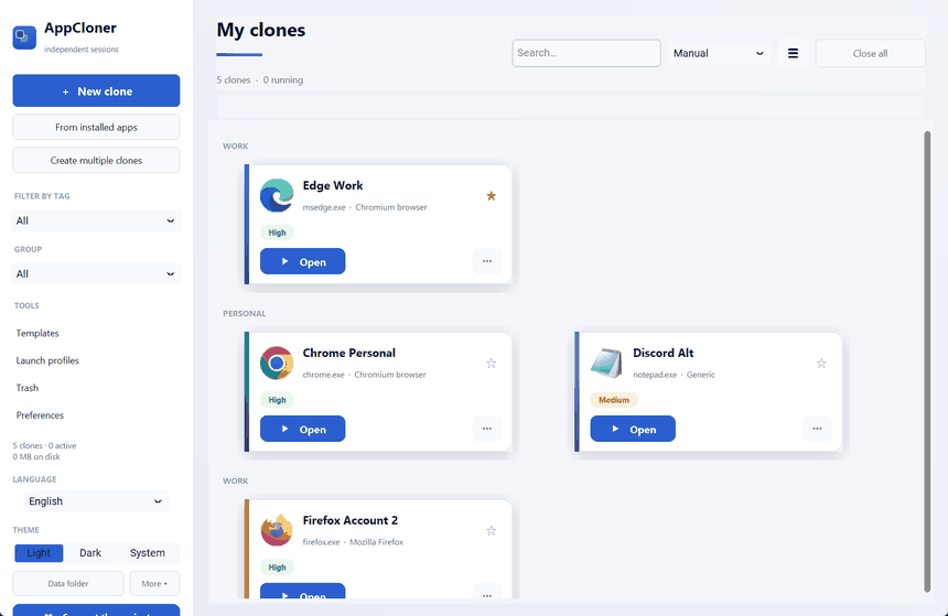 AppCloner demo