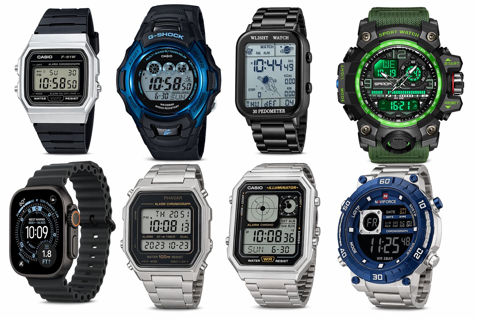 digital watch CAD design 3D print