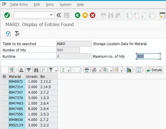 SAP NetWeaver user interface
