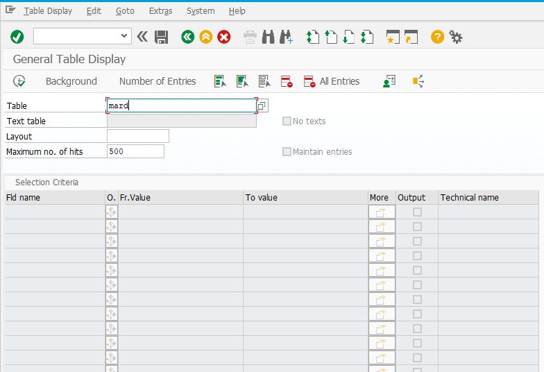 SAP NetWeaver user interface