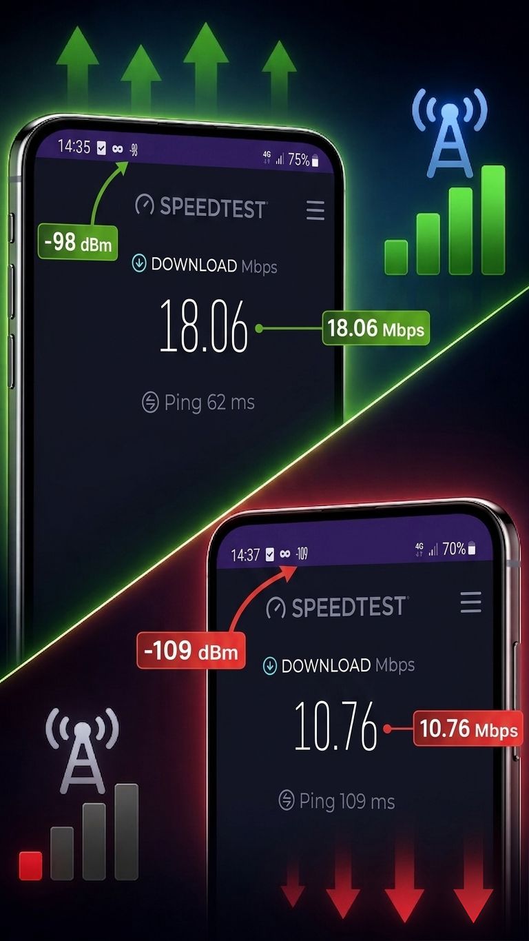 Cell Phone Signal Strength