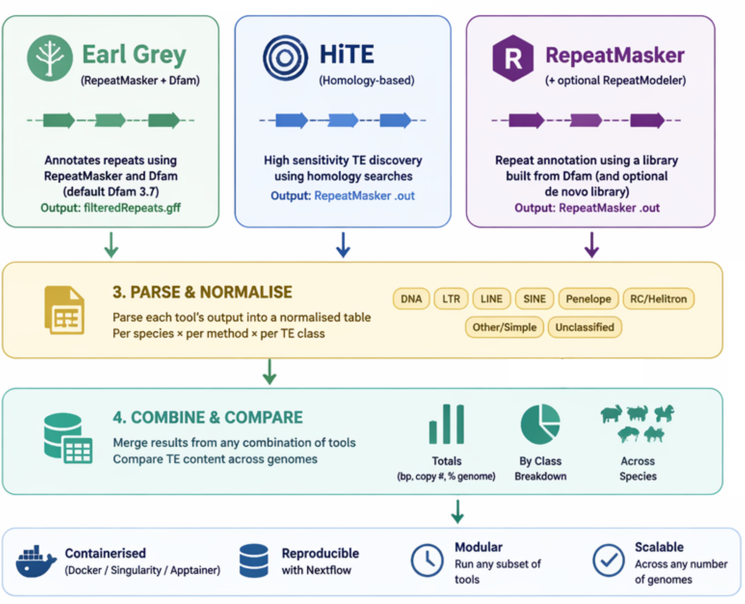 CompareTE pipeline
