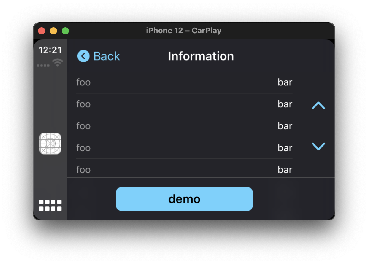 Information Template