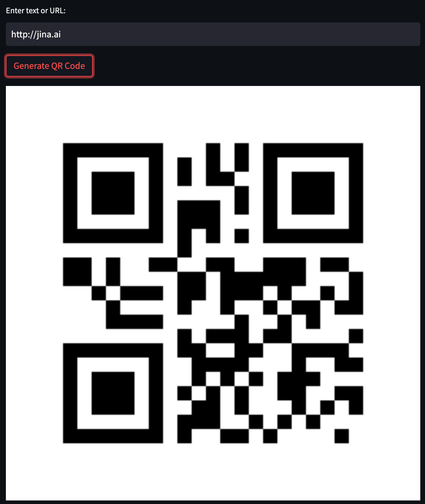 QR Code Generator