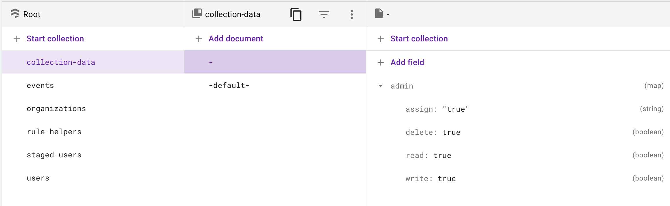 root-collection-roles