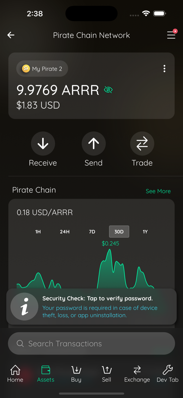 arrr synced 0.3.0