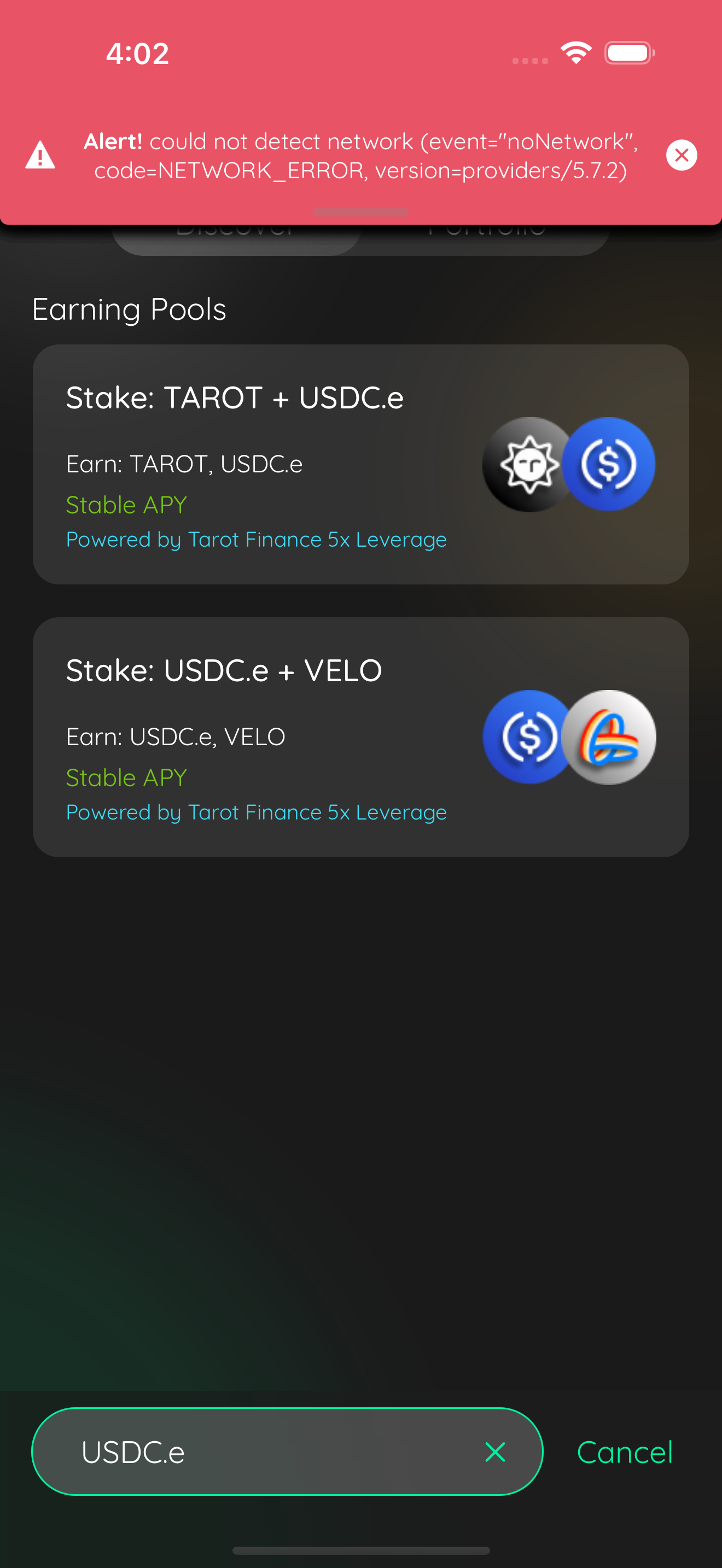 agent proof 1210469020492774 01 earn usdce pools