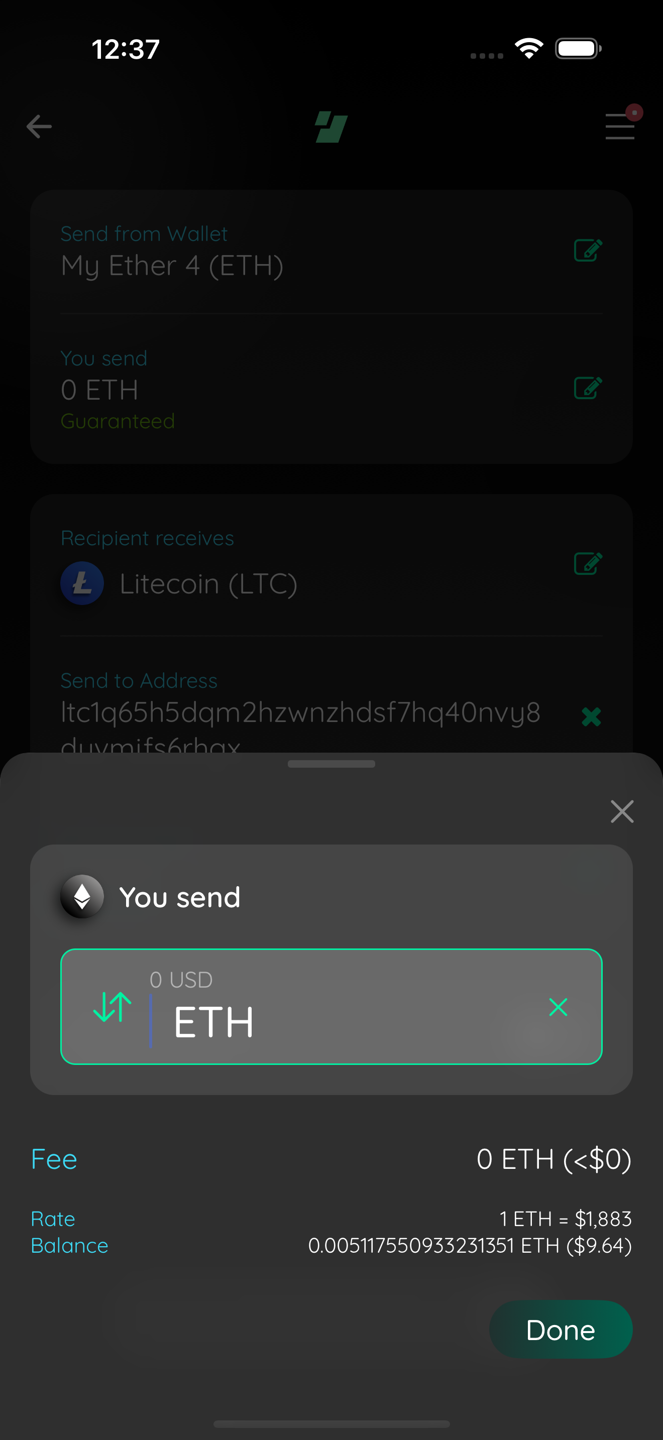 yousend flipinput modal