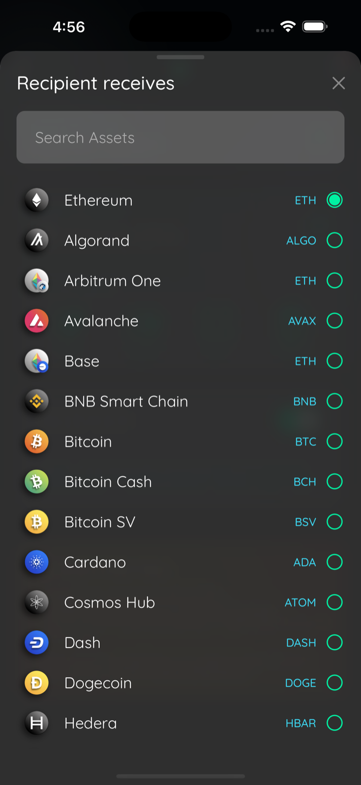 picker stealth on source chain once