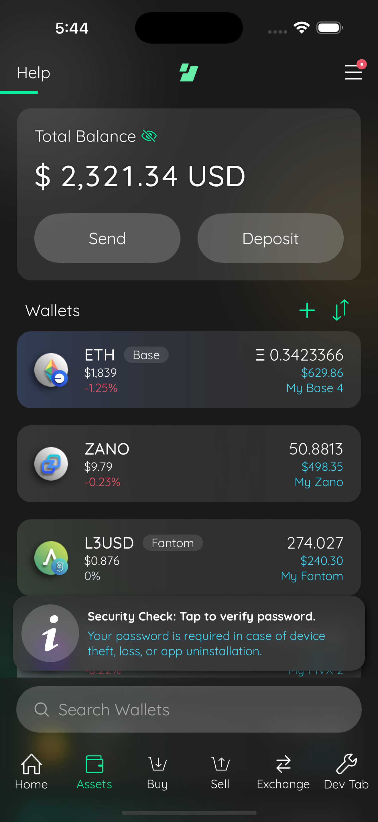 agent proof 1216673467164267 02 warm login cached wallet list