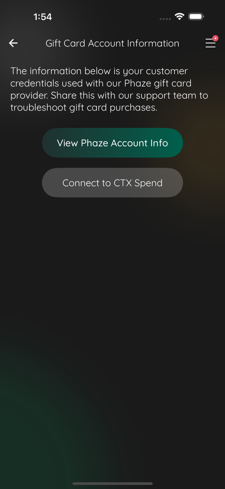 ctx before connect