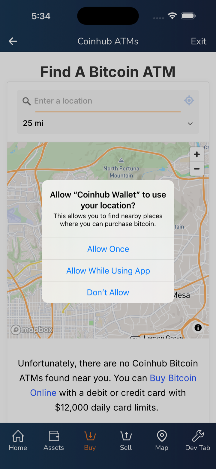 coinhub atm webview