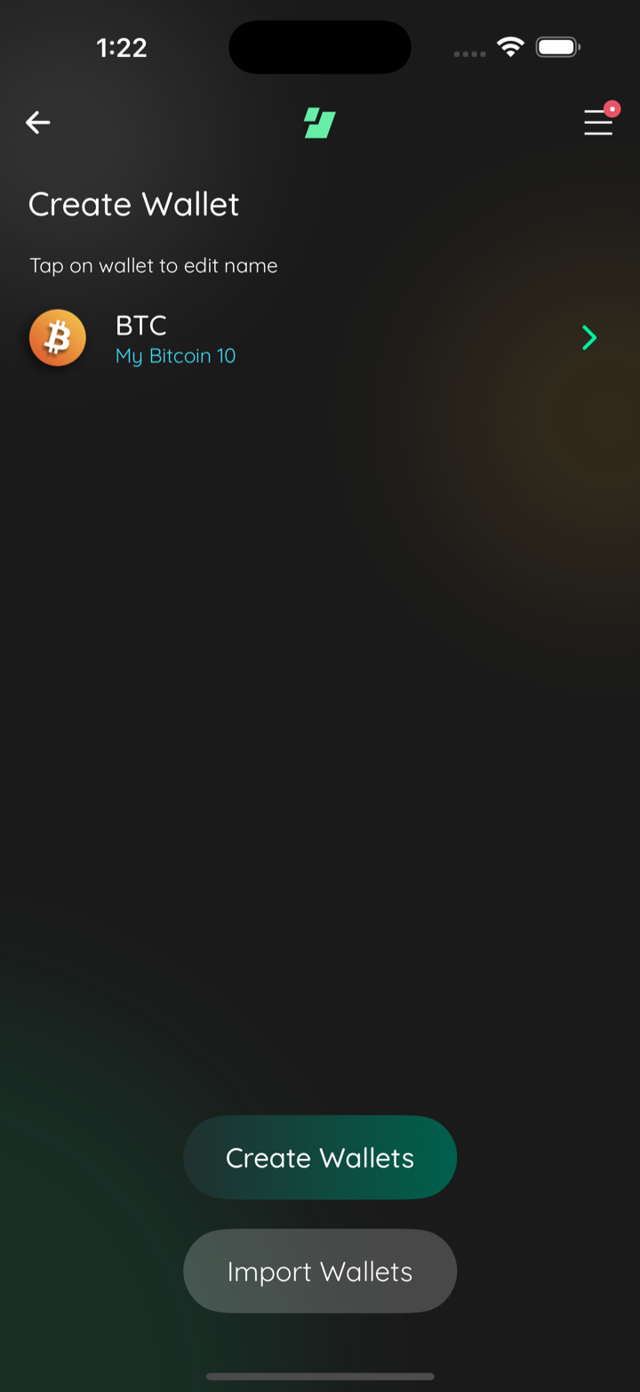 btc create shows name copy